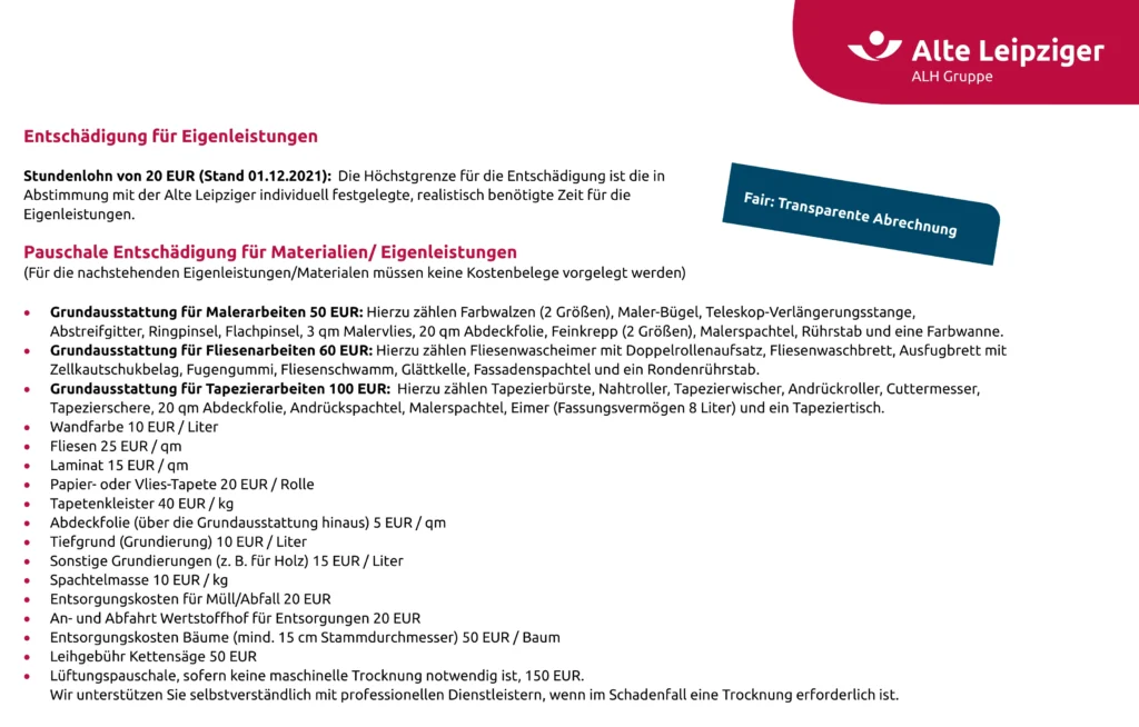Der Top Gebäude Tarif Alte Leipziger Selbermacher 3 selbermacher blatt 2